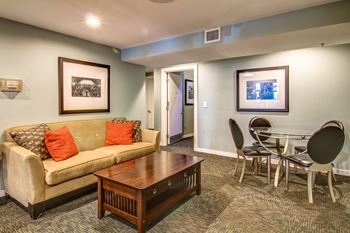 Resident Lounge at Madison Rockwood, Ballwin, MO, 63011